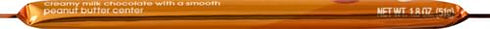 1.8 oz Fannie May Milk Chocolate Peanut Butter Bar