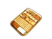 27-Pieces Shatila Food Products Mixed Baklawa Pastries, Assorted Baklava Pastry Gift Tray, Mediterranean Sweets Arabic