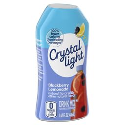 1.62 OZ (Pack 12) Crystal Light Liquid Drink Mix Blackberry Lemonade Flavor