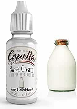 Capella Flavor Drops Sweet Cream Concentrate, 13ml Bottle