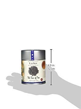4.0 The Tao of Tea, Lychee Black Tea, Loose Leaf, Ounce Tins