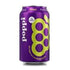 KD Chocolates 12 oz, 4 Pack Poppii Grape Prebiotic Soda, Cans