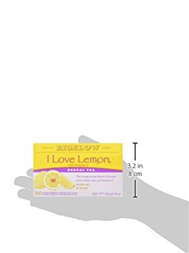 20 Count (pack 3) Bigelow Tea Bags, I Love Lemon