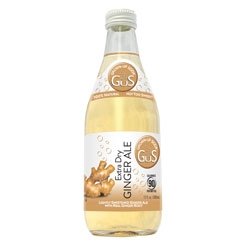 GUS Soda Extra Dry Ginger Ale 12 Oz (12 Pack)