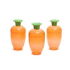 East & West 18 Easter Fillable Eggs - Carrots