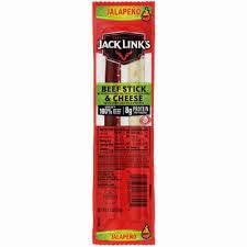 Pack Jack Link's Jalapeno Sizzle Beef & Cheese Combo