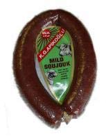 K.G.Apikoglu Halal Mild Soujouk, Dry Beef Sausage, (KGA) approx. 1lb