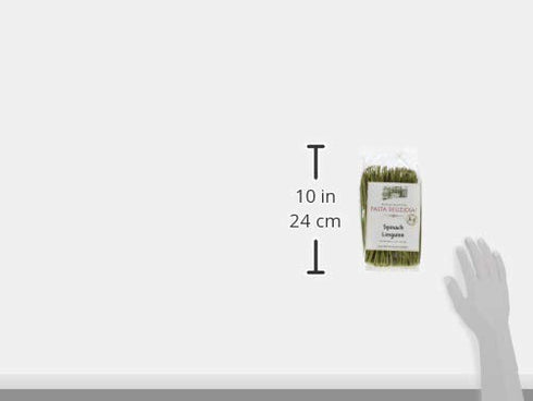Pasta Deliziosa! Handcrafted Spinach Linguine, 12 Ounce