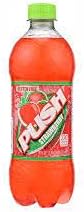Push Beverage Push Strawberry Soda, 20 oz, 24 Units