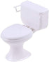 Toilet Cake Toppers | Toilet Cake Decor for Celebrating a Bachelorette Party Cake Decoration (White)