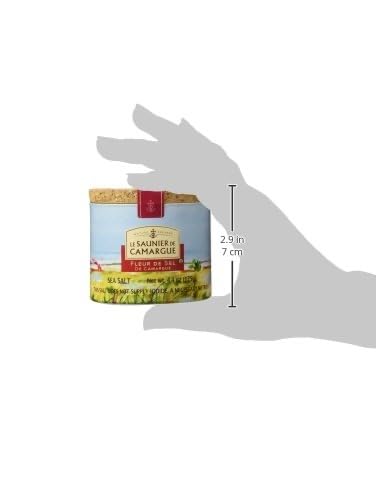 125 4.4 oz, Fleur de Sel de Camargue French sea salt g Three