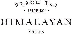4"x8"x1" Black Tai Salt Co Brand Himalayan Salt Cooking Slab