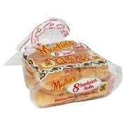 Martins Martin's Potato Rolls 8 Sandwich Rolls (2 Pack)