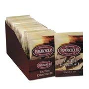 Papanicholas Coffee PCO79224, 24 PapaNicholas, Premium Hot Cocoa - Dutch Chocolate, / Carton