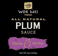 Wok Mei Gluten Free Plum Sauce - 8 Oz (2 Pack)
