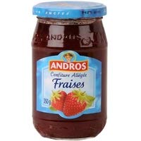 ANDROS 350g 350g) Confiture Fraise Allegee ( Strawberry Jam Low in Sugar