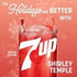 7UP 12 OZ 12 Pack Shirley Temple Pomegranate and Cherry Soda, Limited Edition, Caffeine-Free, FL Cans