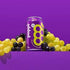 KD Chocolates 12 oz, 4 Pack Poppii Grape Prebiotic Soda, Cans