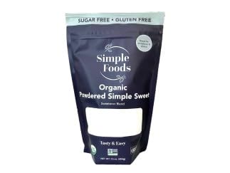 Generic Organic Powdered Simple Sweet - GLUTEN FREE SUGAR FREE