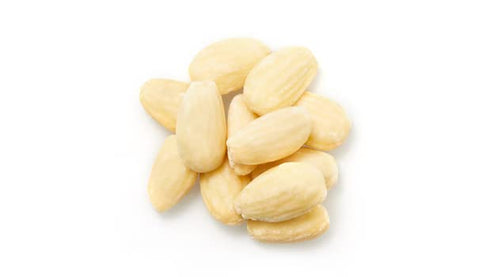 2.2 lb, Pack 1 Yupik Whole Blanched California Almonds, Skinless, Unsalted, Gluten-Free, Kosher, Raw, Good Source