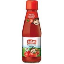 Kissan Fresh Tomato Ketchup Bottle, 200Gm