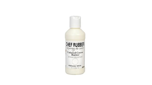 Generic Chef Rubber Cocoa Butter - Valentine's Shines, 7 ounces (Alabaster White, 7