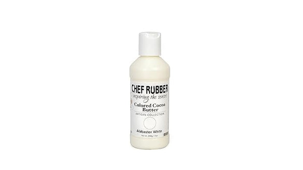 Generic Chef Rubber Cocoa Butter - Valentine's Shines, 7 ounces (Alabaster White, 7