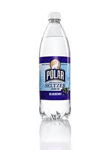 Polar Products Polar 100% Natural Seltzer Water, Blueberry 33.8 Fl Oz. (Pack of 3)
