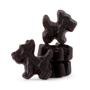 NY Spice Shop Scottie Dogs Black Licorice Candy (3 Pound)