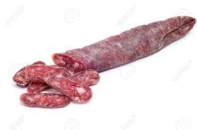 Carmen & Lola Eat Espaa! Fuet (Catalonian Brand Sausage)