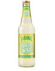 Saranac World Famous Hand-Crafted Sparkling Lemonade Soda Soft Drink, 12 fl oz (12