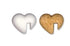 Canasuc 32 3.35 Oz Paris, L'Accroche Coeur Pur Sucre de Canne, "Window Box" of Assorted French Molded Sugar "Hearts"