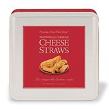Mississippi Cheese Straw Factory Mississippi Cheese Straw Traditional Cheddar Cheese Straws 10oz Metal Tin
