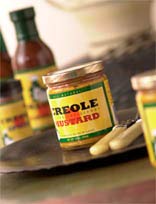 Maison Louisianne 10oz CREOLE MUSTARD - All Natural Gourmet Creole Ground Mustard, Fat Free and Mildly Spicy Mustard