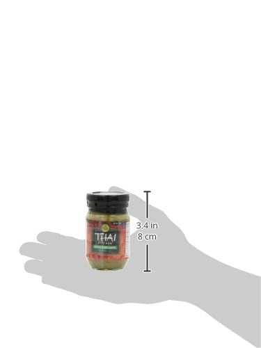 4 (Pack 12) Thai Kitchen Green Curry Paste, Vegan Friendly, Gluten Free, Ounce