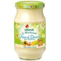 Lesieur 475g 475g) Mayonnaise Fine et Douce Pot - Oeufs Frais, Sans Moutarde ( Mayonnaise Pot - Fresh Eggs, without