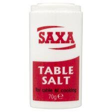Premier Foods Saxa Table Salt Mini Pot 70G