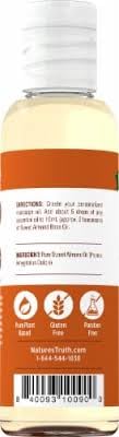 Nature's Truth 100% (Pack 6) Pure Unscented Base Oil Sweet Almond