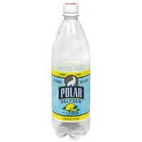 Polar Products Polar 100% Natural Seltzer Water, Lemon, 33.8 Fl Oz. (Pack of 6)