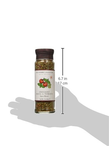 Oregano Basil & Tomato Spice Blend: Greek, Mediterranean, Italian Herb Seasoning, Salt Free - 156 Servings