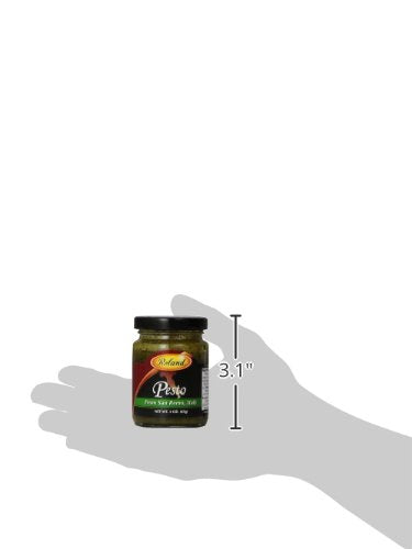 3-Ounce (Pack 2) Roland Foods Basil Pesto with Olive Oil, Specialty Imported Food, Bottle
