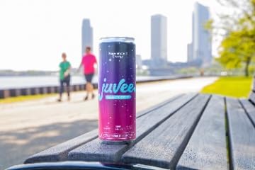 12 oz (12-Pack) 128mg Juvee Rejuvenating Energy Drink Cans Sugar Free, Natural Caffeine per Can, Zero Sugar, Low
