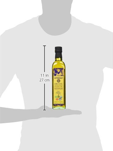 16.9 Oz Mythology Premium Greek Organic Extra Virgin Olive Oil | First Cold Pressed PDO Kolymvari Chania Crete | Fl