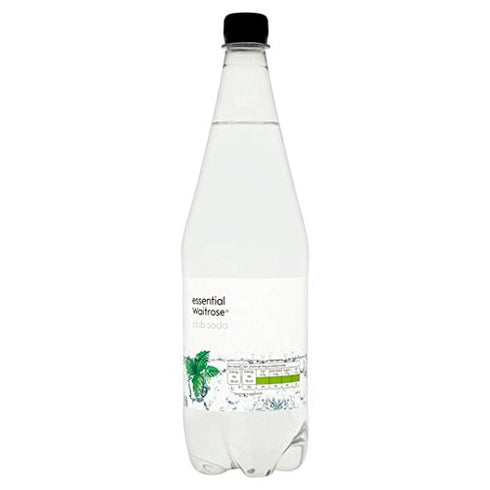 Waitrose Essential Club Soda 1L