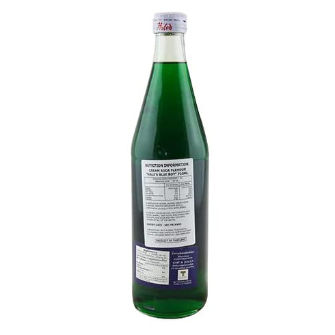 Blue boy 23.7 oz Hale's Brand Cream Soda Flavored Syrup