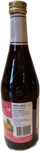 (16.9 Oz, 6) Biotta Organic Apple Beet Ginger Juice - Superfood Blend with Organic Beetroot Juice, Apple, and Ginger