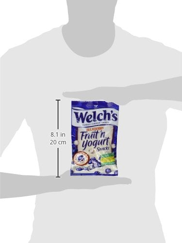 4.25 WELCHS Fruit 'n Yogurt Snacks, Blueberry, Ounce