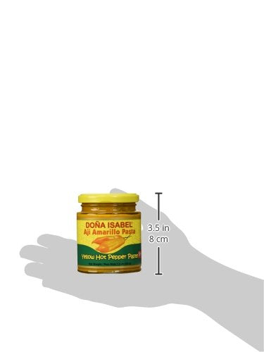 Doña Isabel Aji Amarillo Molido (Yellow Hot Pepper Paste), 7.5oz Single Bottle