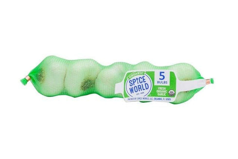 Generic 20 Spice World Organic Whole Garlic, ct.