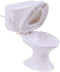 Toilet Cake Toppers | Toilet Cake Decor for Celebrating a Bachelorette Party Cake Decoration (White)